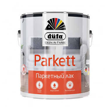 PARKETT паркетный полуматовый 2,5л "DufaRetail" Лак (не производится) PARKETT паркетный полуматовый 2,5л "DufaRetail" Лак (не производится)